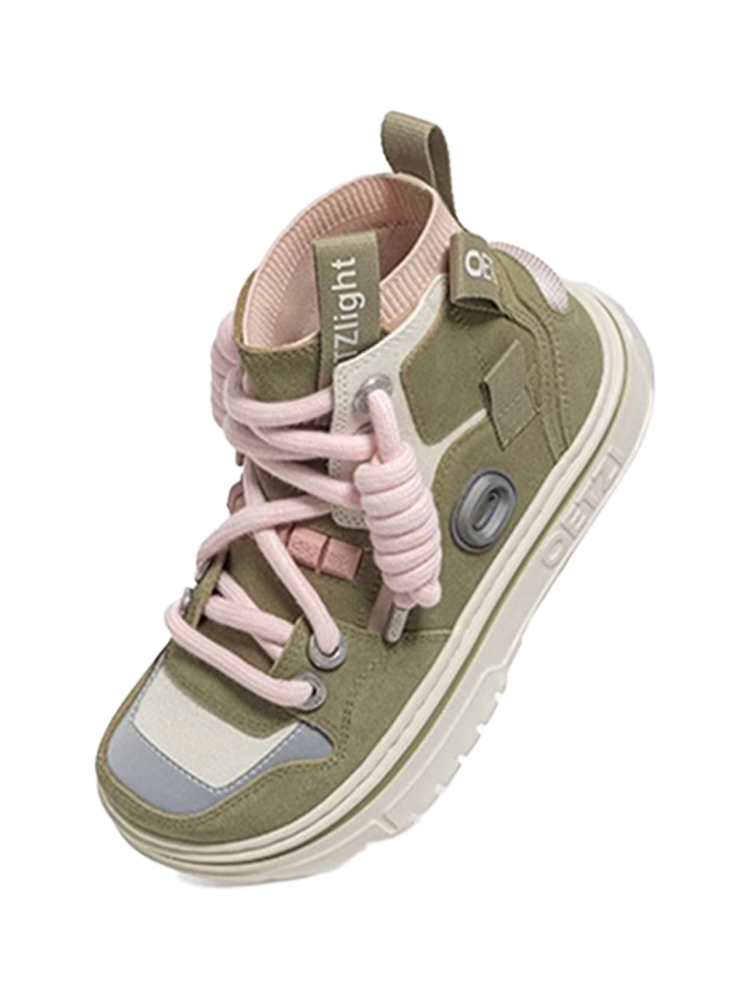 OETZI丨Ötzi Suede High-Top Platform Sneakers-Cyan - PSYLOS 1, OETZI丨Ötzi Suede High-Top Platform Sneakers-Cyan, Chunky Sneakers, OETZI, PSYLOS 1